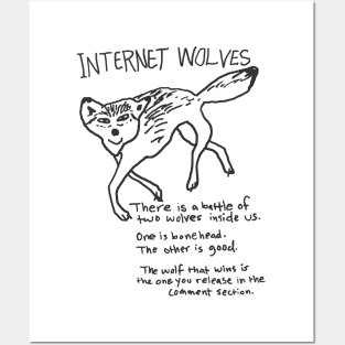 Internet Wolves Posters and Art